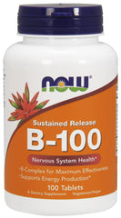 Now Foods Vitamin B-100 Sustained Release