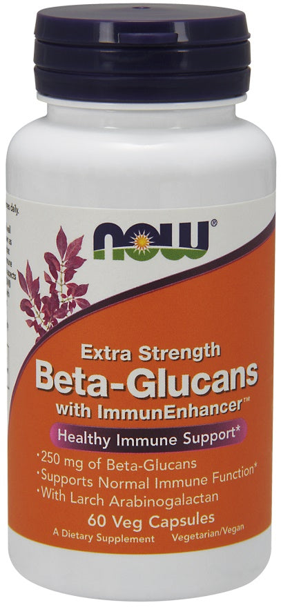 Now Foods Beta-Glucans with ImmunEnhancer