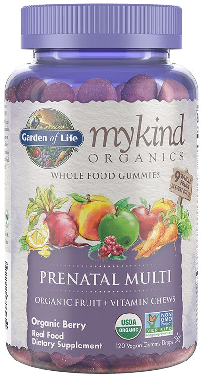 Garden Of Life Mykind Prenatal Multi Gummies