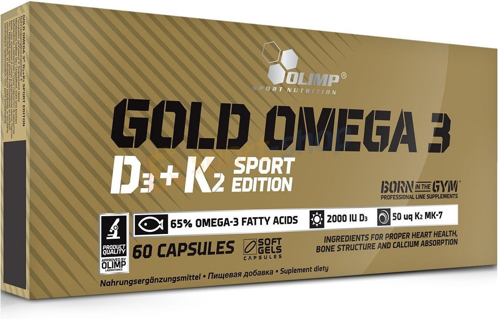 Olimp Nutrition Gold Omega 3 D3 + K2 Sport Edition