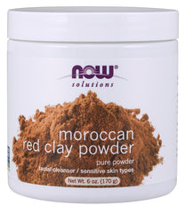 Now Foods Red Clay Powder Moroccan