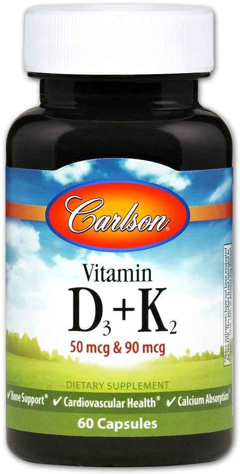 Carlson Labs Vitamin D3 + K2