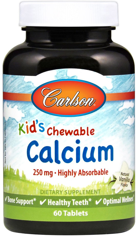 Carlson Labs Kid's Chewable Calcium