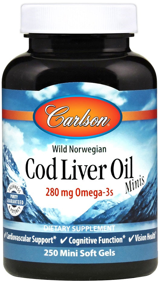 Carlson Labs Cod Liver Oil Minis