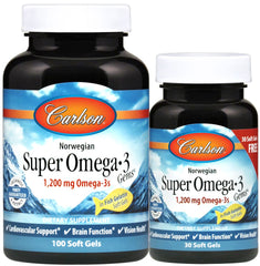 Carlson Labs Norwegian Super Omega-3 Gems