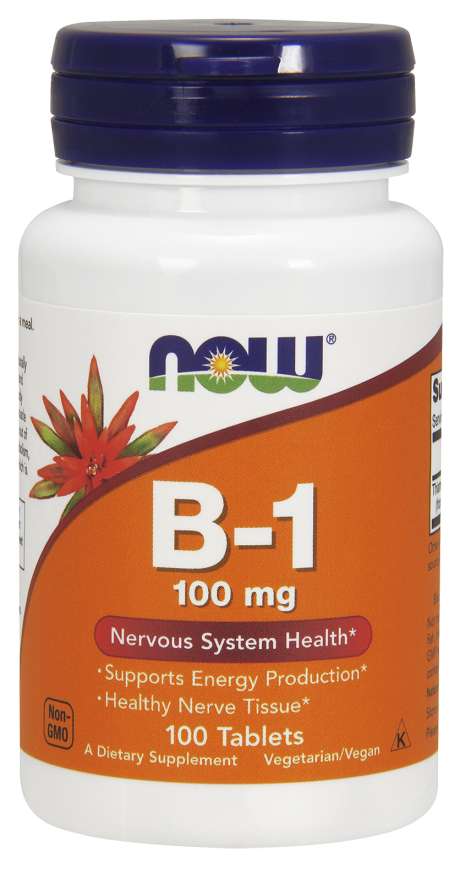 Now Foods Vitamin B-1 Thiamine