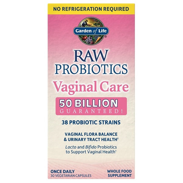 Garden Of Life Raw Probiotics Vaginal Care (Shelf-Stable)