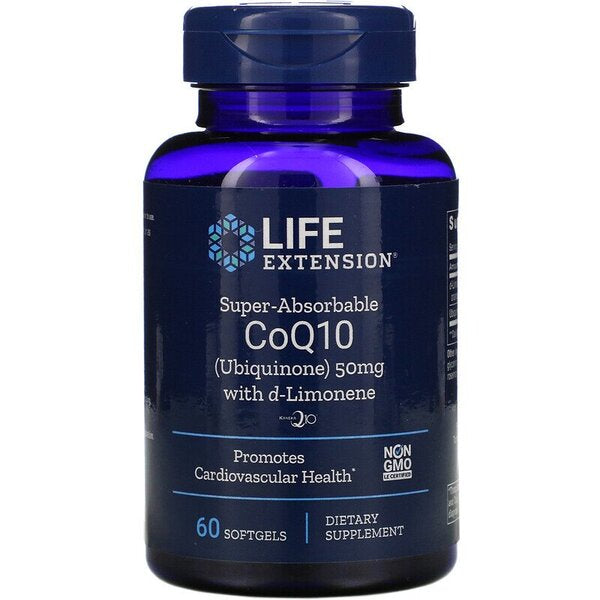 Life Extension Super Absorbable CoQ10 with d-Limonene
