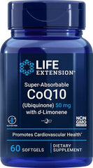 Life Extension Super-Absorbable CoQ10 (Ubiquinone) with d-Limonene