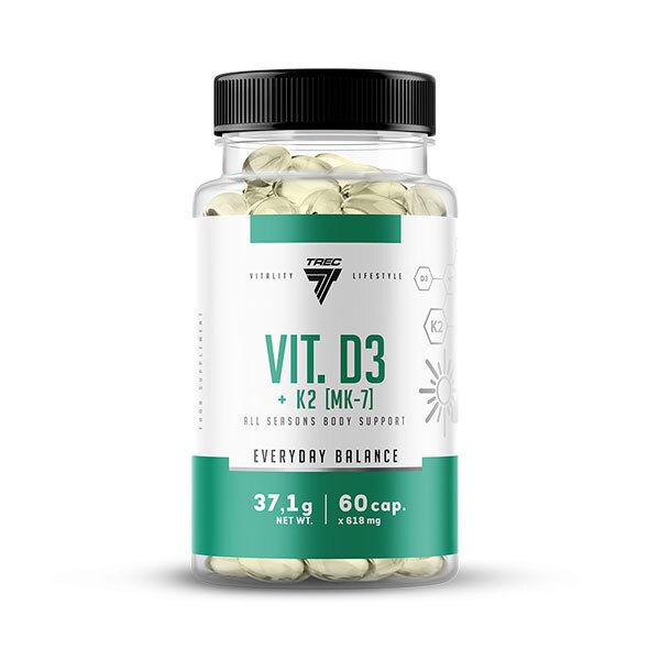 Trec Nutrition Vit D3 + K2 MK-7