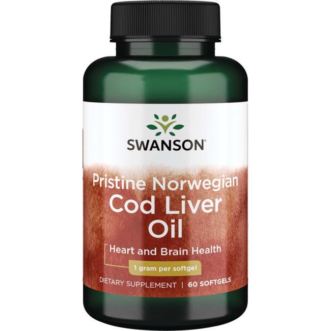 Swanson Pristine Norwegian Cod Liver Oil