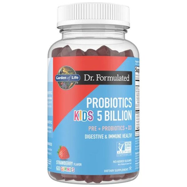 Garden Of Life Dr. Formulated Probiotics Kids 5 Billion Gummies