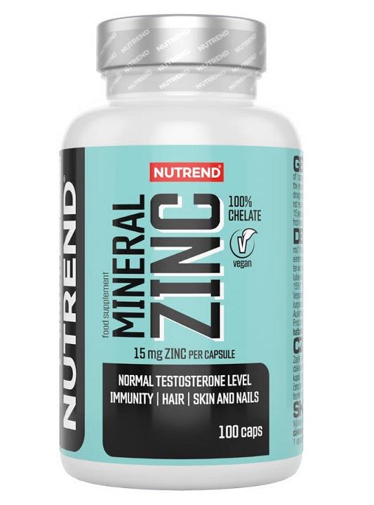 Nutrend Mineral Zinc 100% Chelate