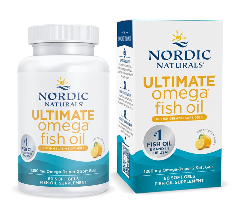 Nordic Naturals Ultimate Omega in Fish Gelatin