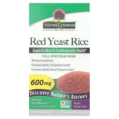 Nature S Answer Red Yeast Rice