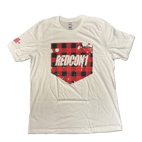 Redcon1 Red Plaid Shield T-Shirt