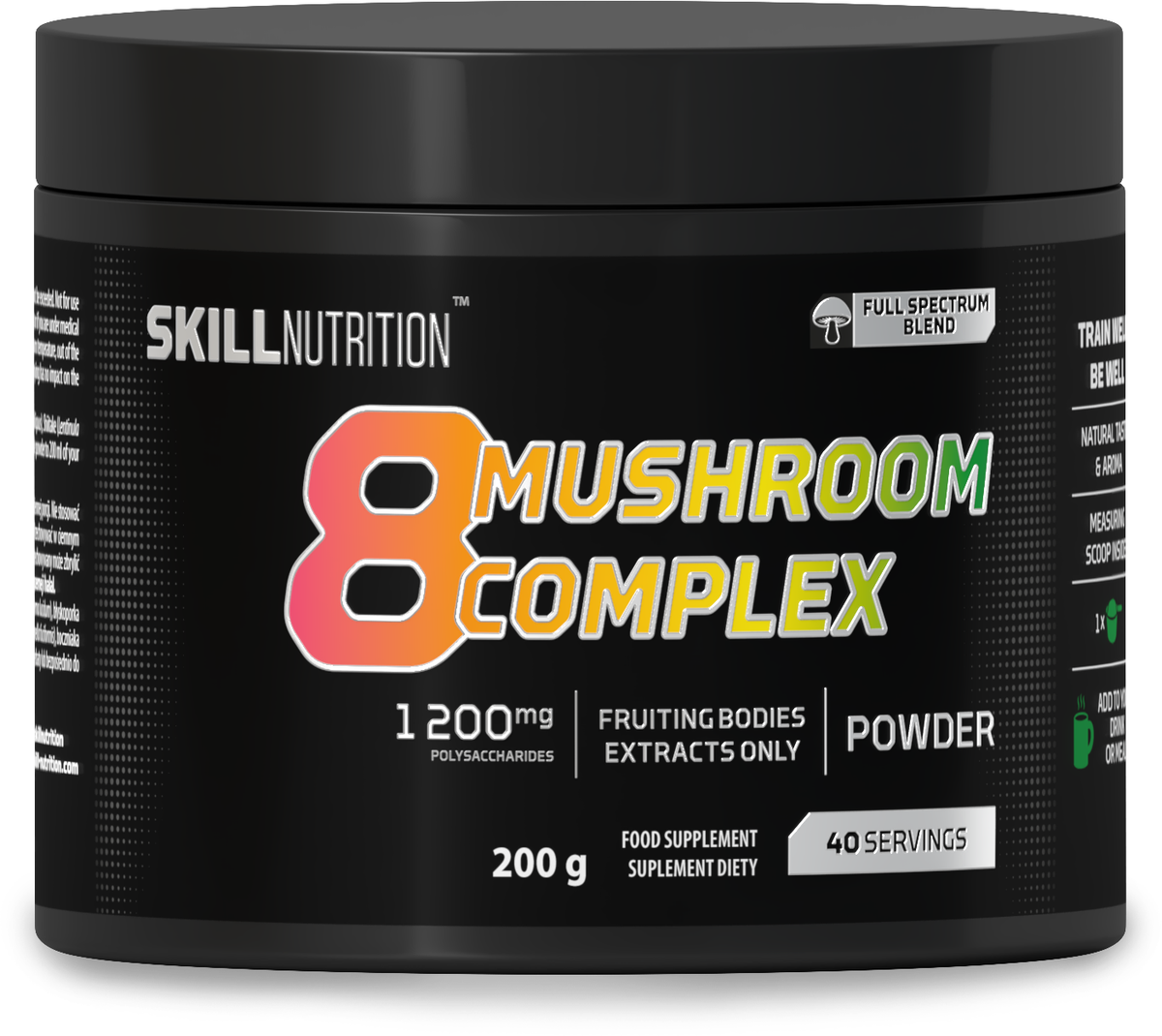Skill Nutrition 8 Mushroom Complex