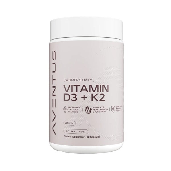 Aventus Supplements Vitamin D3 + K2