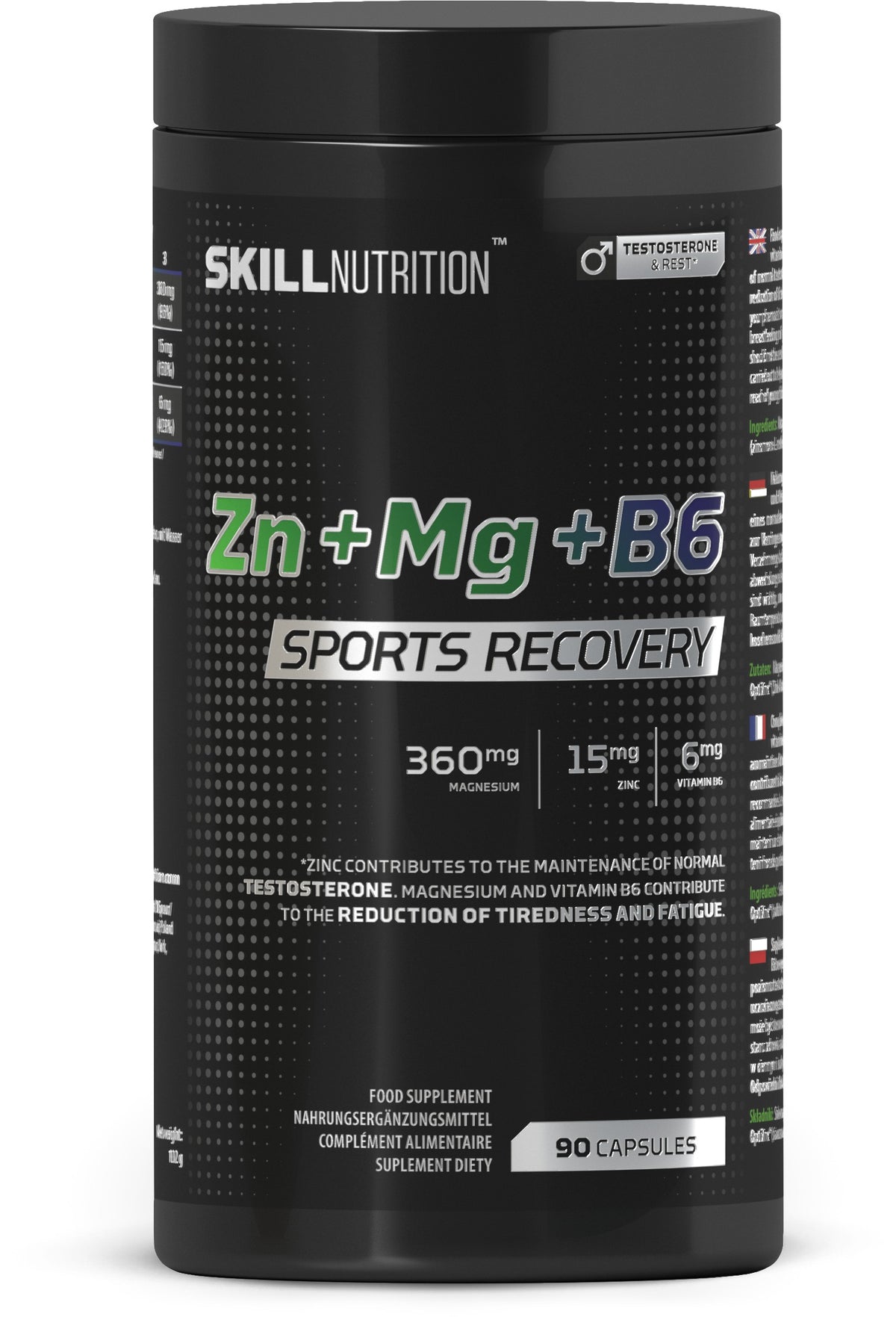 Skill Nutrition Zn + Mg + B6