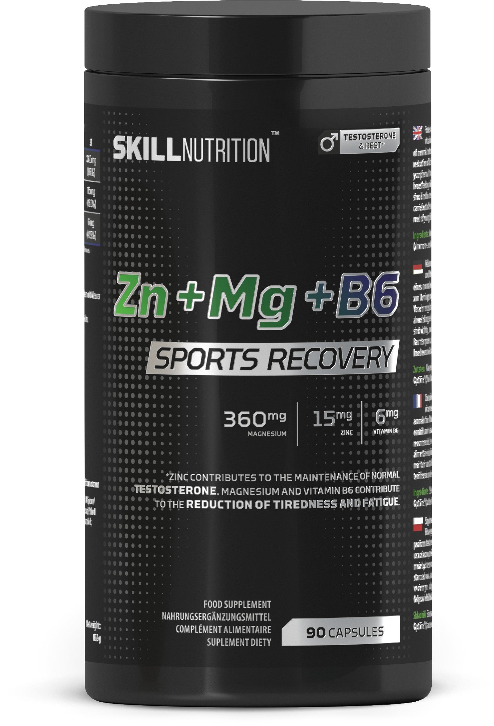 Skill Nutrition Zn + Mg + B6