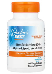 Doctor S Best Benfotiamine 150 + Alpha-Lipoic Acid 300