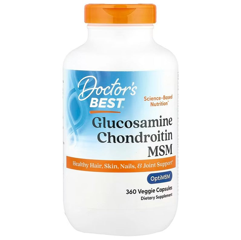 Doctor's Best Glucosamine Chondroitin MSM with OptiMSM