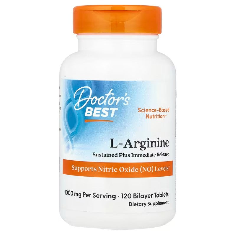 Doctor S Best L-Arginine - Sustained + Immediate Release