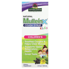 Nature S Answer Natural Mullein-X Cough Syrup Kids