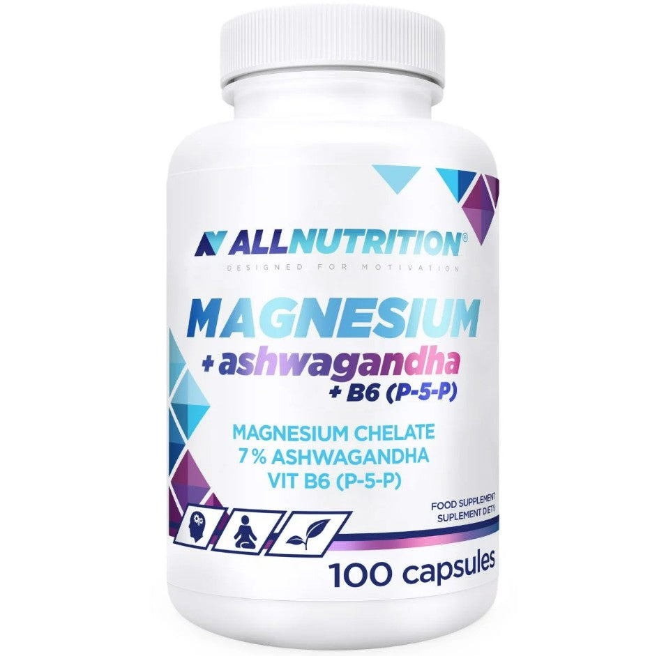 Allnutrition Magnesium + Ashwagandha + B6 (P-5-P)
