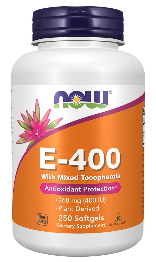 Now Foods E-400 with Mixed Tocopherols