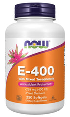 Now Foods E-400 with Mixed Tocopherols
