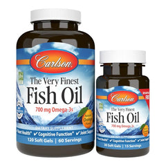 Carlson Labs The Very Finest Fish Oil - 700mg Omega-3s