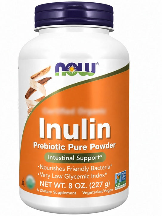 Now Foods Inulin Prebiotic Pure Powder