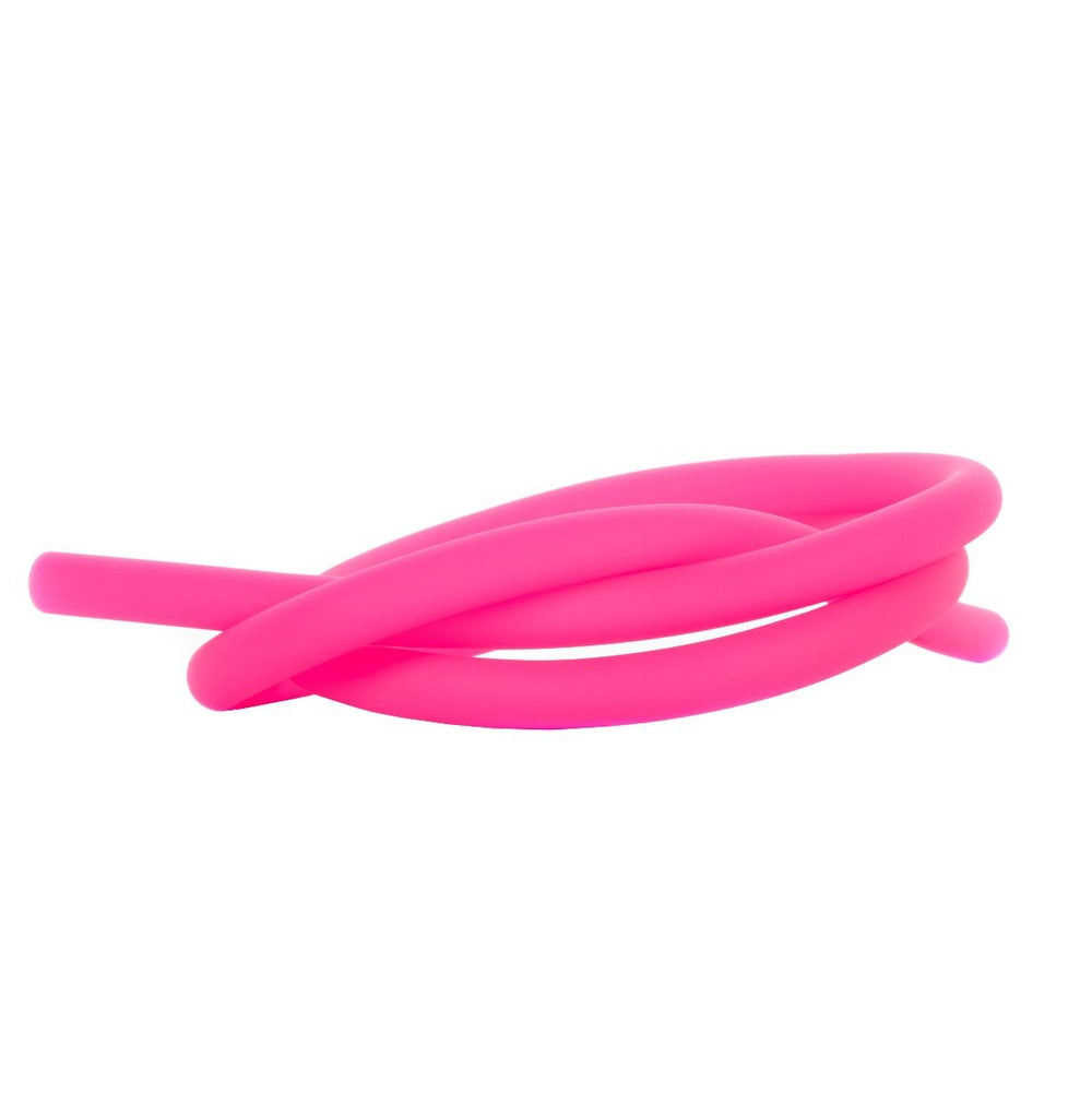 Amy Silikonschlauch Matt mit Logo - Pink