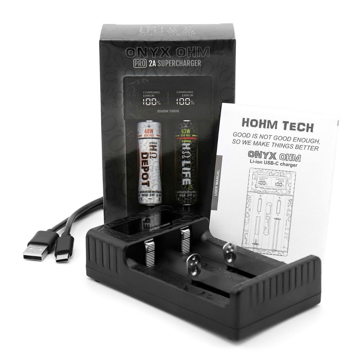 Hohm Onyx - 2 Slot, mit Bildschirm