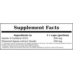 Indole-3-Carbinol (I3C) 200mg - 60vcaps.
