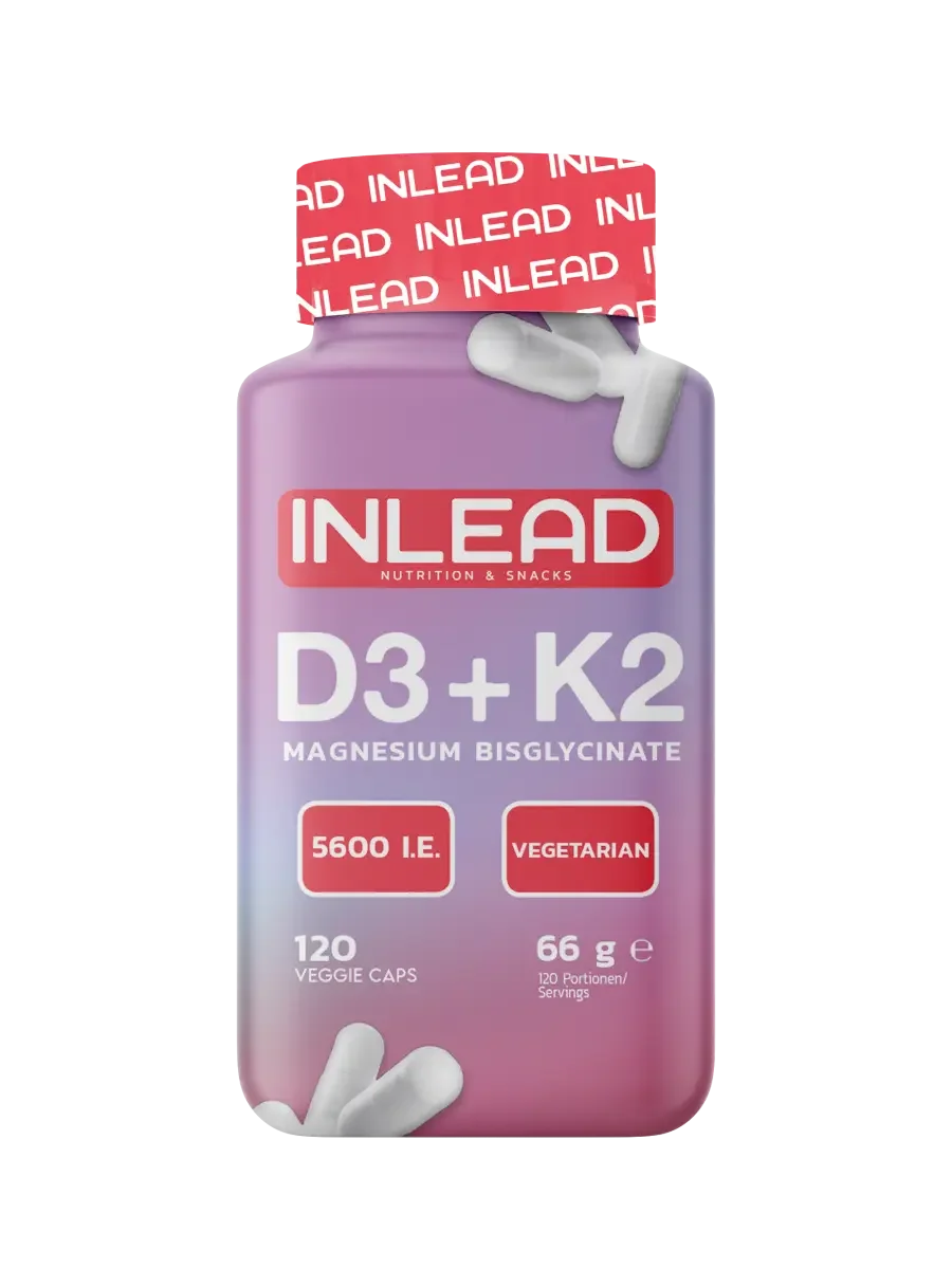 INLEAD Vitamin D3 + K2 + Magnesium 120 Kapseln