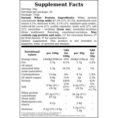 Instant Whey Protein - 750g - Lemon Cheesecake x16