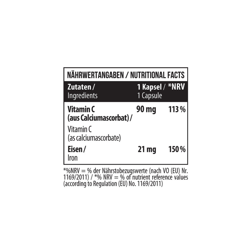 Iron Chelate 120 Kapseln