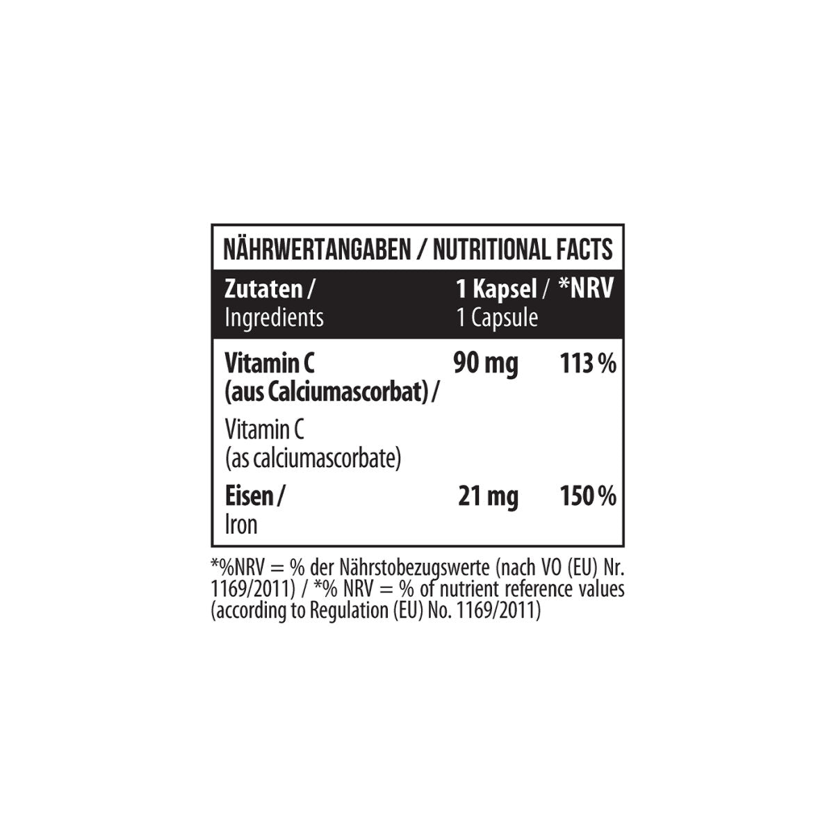Iron Chelate 60 Kapseln