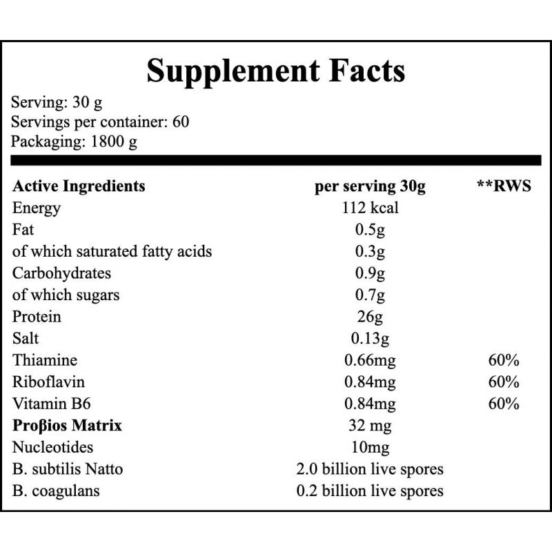 ISO+ Probiotics -1800g - Coconut & CocoWhite