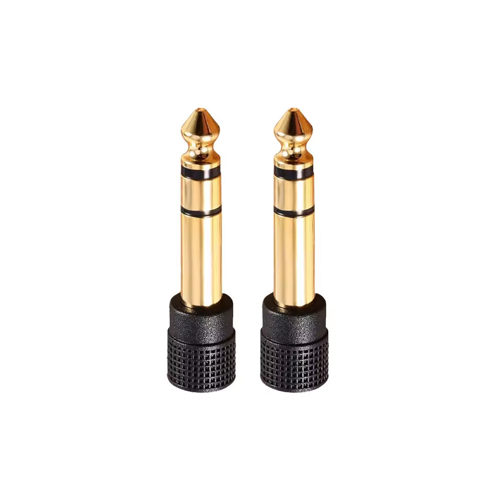 Jack (6.3 mm) Male zu Klinke (3.5 mm) Female Adapter, 2er-Set