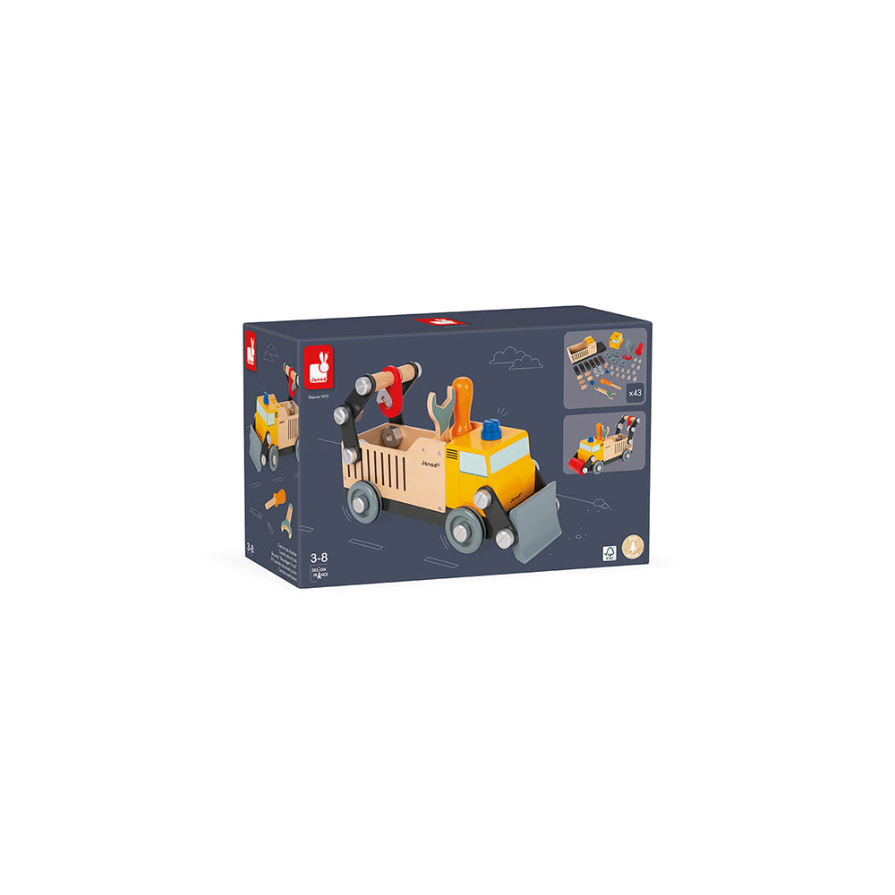 Janod BricoKids Konstruktions Truck