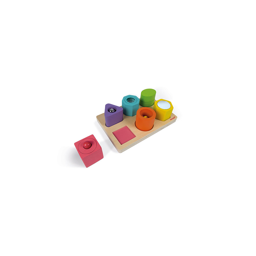 Janod Sortierspiel Formen und Bausteine