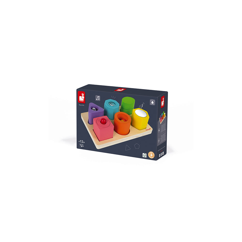 Janod Sortierspiel Formen und Bausteine