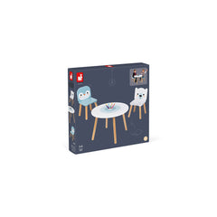 Janod Tisch und 2 Stühle Polar