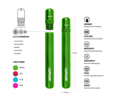 JAYSAFE® - Green - Display - 6 Stück
