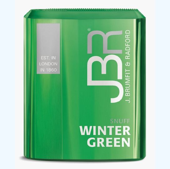 JBR Winter Green Snuff 10 x 10g