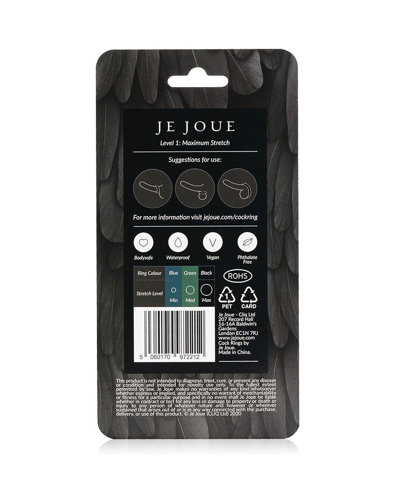 Je Joue - C-Ring Maximum - Cockring - Schwarz
