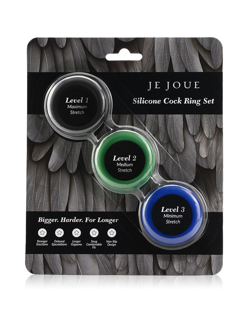 2: Je Joue - C-Ring - Cock Ring-Set von 3